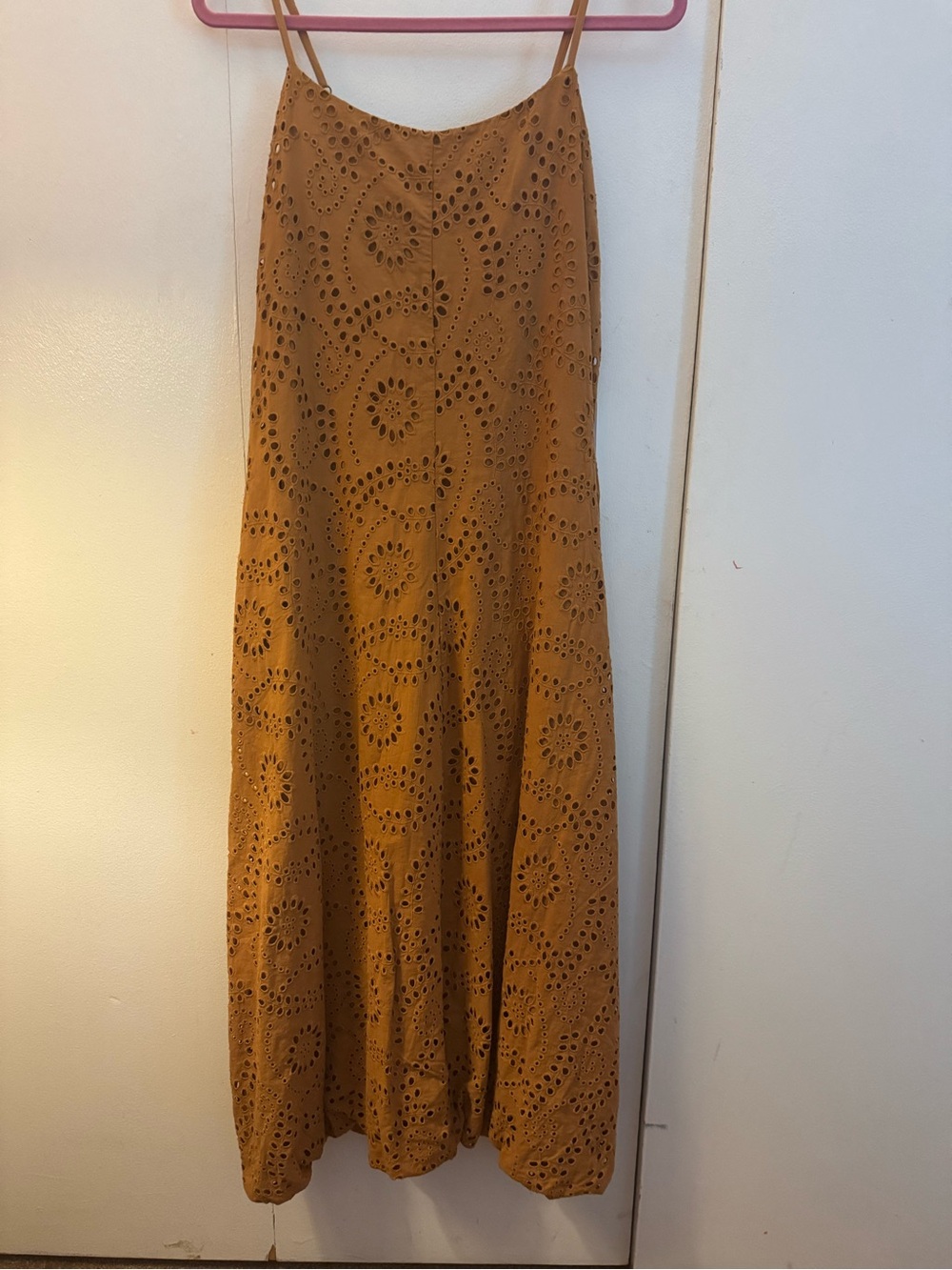 Young, Fabulous & Broke Eyelet Maxi Dress L New